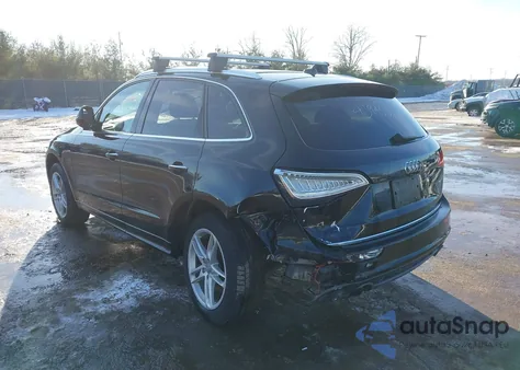 2015 Audi Q5 3.0T Premium Plus from USA, damaged, VIN WA1DGAFP9FA077552